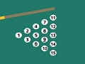 Spil Billard 15 bolde  online