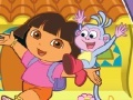 Spil Dora Explorer når støvlerne  online