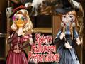 Spil Søstrenes Halloween-forberedelser  online