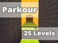 Spil Parkour 25 niveauer  online