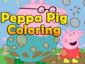 Spil Peppa Pig Farvelægning  online