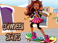 Spil Clawdeen skøjter  online