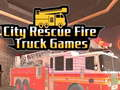 Spil City Rescue Brandbil spil  online