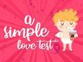 Spil En simpel kærlighedstest  online
