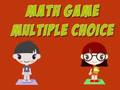Spil Matematikspil Multiple Choice online