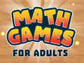 Spil Matematik spil for voksne  online