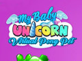 Spil Min baby enhjørning virtuel pony kæledyr online