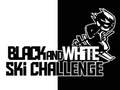 Spil Sort og hvid Ski Challenge  online