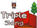 Spil Triple Skiløb 2D  online