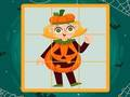 Spil Halloween puslespil  online
