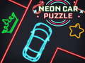 Spil Neon bil puslespil  online