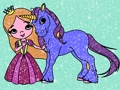 Spil Piger Malebog Glitter  online