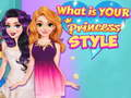 Spil Hvad er din prinsessestil  online