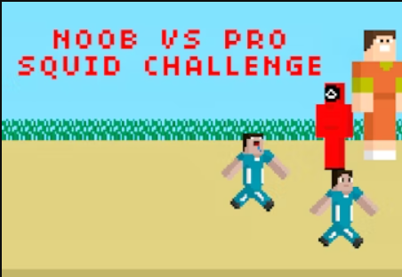 Spil Noob vs Pro Squid Challenge online