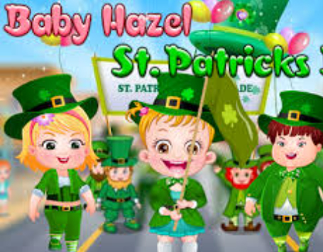 Spil Baby Hazel St. Patricks dag  online