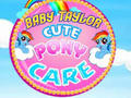 Spil Baby Taylor sød ponypleje  online