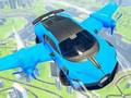 Spil Ægte sports flyvende bil 3d  online