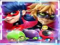 Spil Lady Bug-puslespil  online