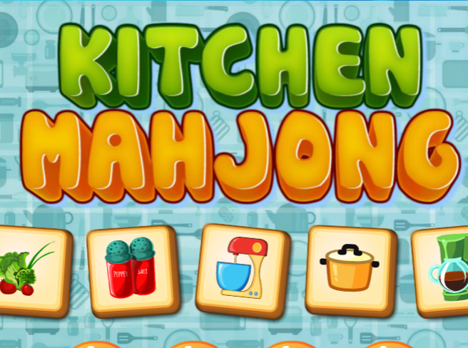 Spil Køkken mahjong  online
