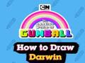 Spil The Amazing World of Gumball Hvordan man tegner Darwin  online