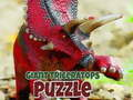 Spil Kæmpe Triceratops puslespil  online