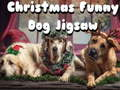 Spil Jul sjovt hundepuslespil  online