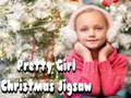 Spil Smuk pige jul puslespil online