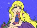 Spil Prinsesse Malebog Glitter  online