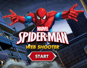 Spil Spiderman skyder web  online