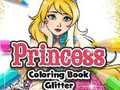 Spil Prinsesse Malebog Glitter  online