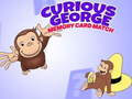 Spil Nysgerrig George Memory Card Match  online