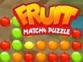 Spil Frugt Match4 puslespil  online