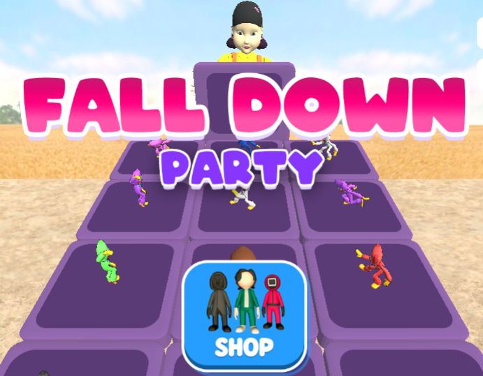 Spil Fall Down Party online