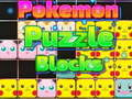 Spil Pokémon puslespil blokke  online