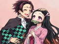 Spil Nezuko puslespil  online