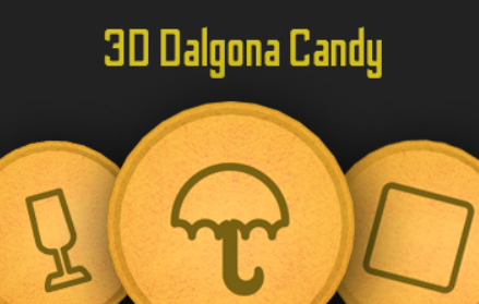Spil 3D Dalgona slik  online