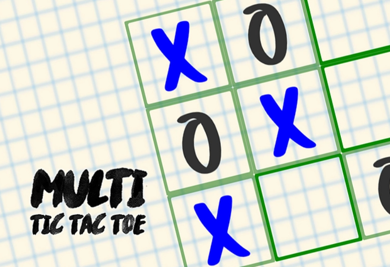 Spil Multi tic tac toe online