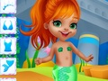 Spil Havfrue Papir Doll Dress Up  online