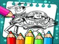 Spil Toy Story malebog  online