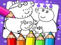 Spil Peppa Pig Malebog  online