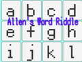 Spil Allens ordgåde  online