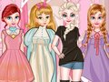 Spil Prinsesse papirdukkestil  online