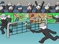 Spil Stickman Figur Badminton 3 online