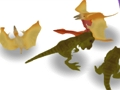 Spil Dinosaurer smelter sammen og kæmper  online