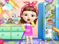 Spil Sød babypige sommeroprydning  online
