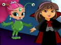 Spil Nick jr. Halloween Dress Up Parade online