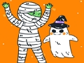 Spil Halloween Monsters stiksav  online