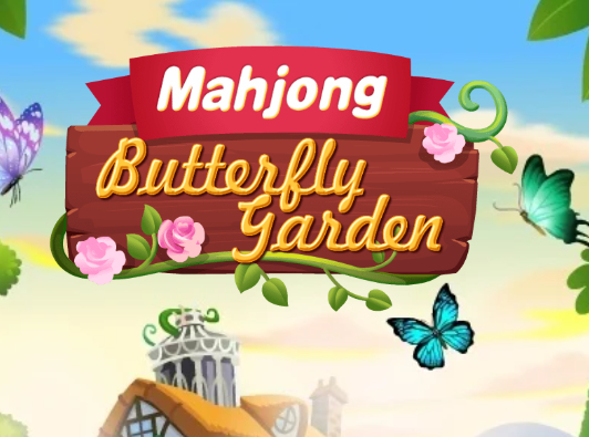 Spil Mahjong sommerfuglehave  online