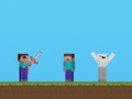 Spil Nubik vs Herobrine hær online