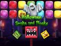Spil Halloween slange og blokke  online